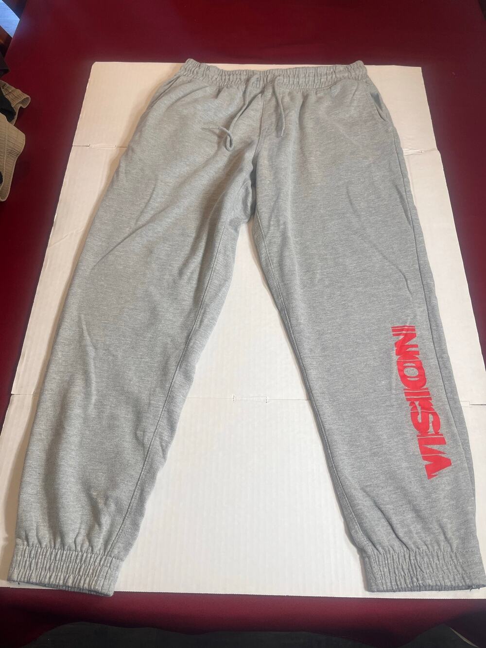 Vision Street Wear Teen's L grey Joggers-used excellent